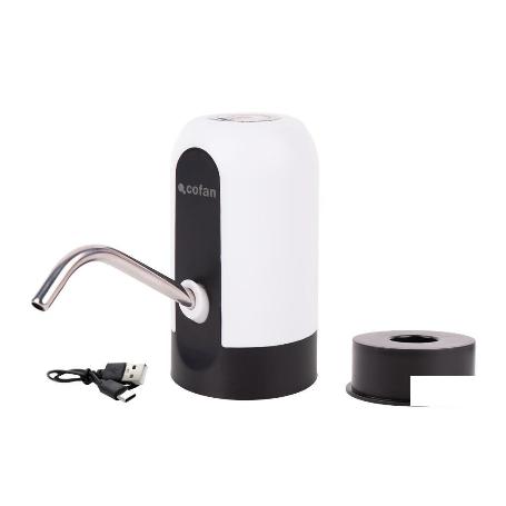 DISPENSADOR DE AGUA PARA GARRAFAS RECARGABLE USB 6.9 X12.3 CM