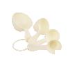 JUEGO DE 4 CUCHARAS MEDIDORAS 60 ML, 80 ML, 120 ML, 240 ML