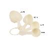 JUEGO DE 4 CUCHARAS MEDIDORAS 60 ML, 80 ML, 120 ML, 240 ML