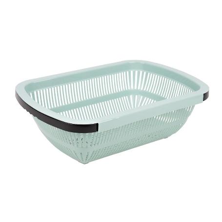 ESCURRIDOR RECTANGULAR EXTENSIBLE VERDE 50,5 X 24,5 X 11,5 CM