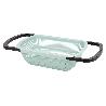 ESCURRIDOR RECTANGULAR EXTENSIBLE VERDE 50,5 X 24,5 X 11,5 CM