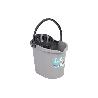 CUBO ESCURRIDOR 14 L GRIS CLARO