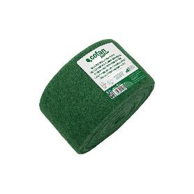 ROLLO ESTROPAJO FIBRA FUERTE VERDE 14X6 M