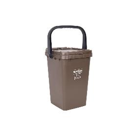 CONTENEDOR MARRON PARA RESIDUOS ORGANICOS  25L