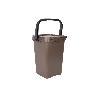 CONTENEDOR MARRON PARA RESIDUOS ORGANICOS  25L