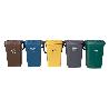 CONTENEDOR AZUL PARA PAPEL-CARTON 25L.