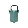 CONTENEDOR VERDE PARA VIDRIO  25L.
