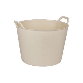 CAPAZO 42 L BEIGE  48.5 X 45 X 38 CM VENTA UNITARIA