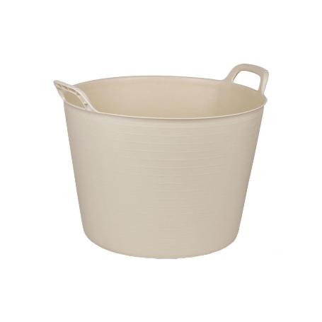 CAPAZO 42 L BEIGE  48.5 X 45 X 38 CM VENTA UNITARIA