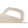 CAPAZO 42 L BEIGE  48.5 X 45 X 38 CM VENTA UNITARIA