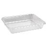 BANDEJA 31.5X23.5X6.5CM MULTIUSOS  TRANSPARENTE VENTA UNITARIA
