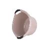 BARREÑO REDONDO  ASAS 15L BEIGE OSCURO  42X39.5X25CM