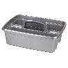 ORGANIZADOR DE LIMPIEZA  COLOR GRIS  39.5X29X16CM VENTA UNITARIA