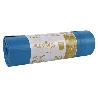 BOLSA DE BASURA  AUTOCIERRE PERFUMADA  70 X70 CM G.120 COLOR AZUL10 UDS 50L