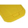CUBO DE BASURA PARA RECICLAR 15 LITROS  COLOR AMARILLO 20 X 31 X 42 CM