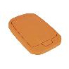 CUBO DE BASURA PARA RECICLAR 15 LITROS  COLOR NARANJA 20 X 31 X 42 CM
