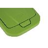 CUBO DE BASURA PARA RECICLAR 15 LITROS  COLOR VERDE 20 X 31 X 42 CM