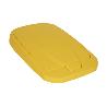 CUBO DE BASURA PARA RECICLAR 25 LITROS  COLOR AMARILLO 21.5 X 36 X 51 CM