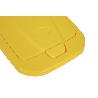 CUBO DE BASURA PARA RECICLAR 25 LITROS  COLOR AMARILLO 21.5 X 36 X 51 CM