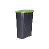 CUBO DE BASURA PARA RECICLAR 25 LITROS  COLOR VERDE 21.5 X 36 X 51 CM