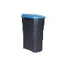 CUBO DE BASURA PARA RECICLAR 25 LITROS  COLOR AZUL 21.5 X 36 X 51 CM