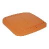 CUBO DE BASURA PARA RECICLAR 45 LITROS  COLOR NARANJA 36.5 X 36 X 51  CM