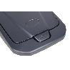 CUBO DE BASURA PARA RECICLAR 25 LITROS  COLOR GRIS 21.5 X 36 X 51 CM