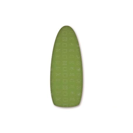 FUNDA TABLA PLANCHAR ALGODON 140X60 ICONOS LAVADO VERDE