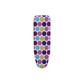 FUNDA ACOLCHADA PARA TABLA DE PLANCHAR 135X53 CIRCULOS
