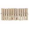 PACK 24 UDS PINZAS MADERA PRIMERA CALIDAD 7CM
