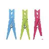 PACK 24 UDS PINZAS PLÁSTICO STANDAR 7CM