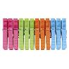 PACK 12 UDS PINZAS PLÁSTICO GRANDES 9CM