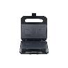 SANDWICHERA COLOR ACERO /NEGRA 750 W 23.7 X 23.3 X 8 CM