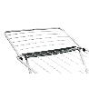 TENDEDERO SUELO CON ALAS PLEGABLES DE ACERO+ RUEDAS,18 M