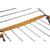 TENDEDERO SUELO CON ALAS PLEGABLES DE ALUMINIO + RUEDAS.18 M