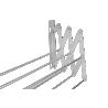 TENDEDERO EXTENSIBLE PARED ALUMINIO  4.8 M