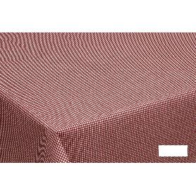 ROLLO  MANTEL ANTIMANCHAS RESINADO 1,40 X 20M 50% ALG/50% POL. CUADRITOS
