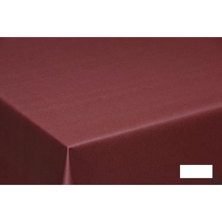 MANTEL ANTIMANCHAS RESINADO CONFECCIONADO 1,40X1,80 M 50 % ALG 50% POL. GRANATE