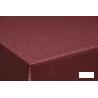 MANTEL ANTIMANCHAS RESINADO  CONFECCIONADO 1,40X2,0MT 50% ALG 50% /POL. GRANATE