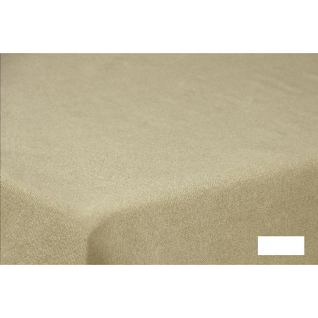 MANTEL ANTIMANCHAS RESINADO CONFECCIONADO 1,40 X1,40 M  50% ALG 50% /POL.DORADO