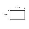 TOALLA TOCADOR GRIS PERLA GR.580/M2 GAMA PERLAN 30X50CM