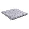 ALFOMBRA BAÑO GRIS PERLA GR.1000 GAMA PERLAN 60X60CM