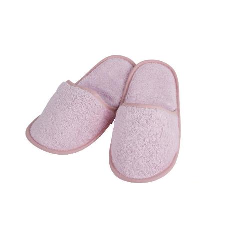 ZAPATILLAS BAÑO ROSA CLARO GAMA  FLOR TALLA.M