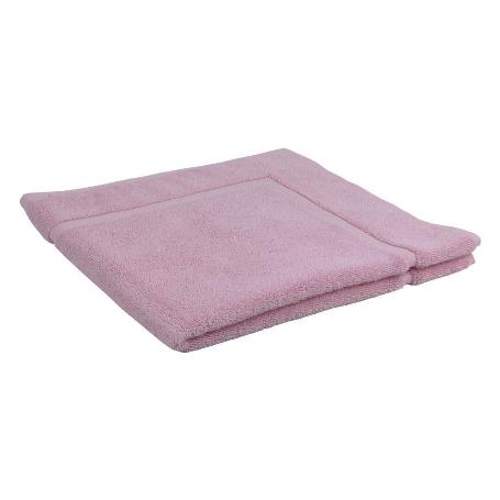 ALFOMBRA BAÑO ROSA CLARO GR.1000  GAMA  FLOR 60X60 CM