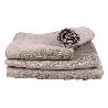 TOALLA DUCHA BEIGE GR.580/M2 MODELO ABISINIA 70X140CM