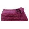 TOALLA DUCHA PÚRPURA GR.580/M2 MODELO MAR ROJO 70X140CM