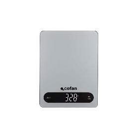 BÁSCULA DE COCINA DIGITAL 10 KG COLOR GRIS