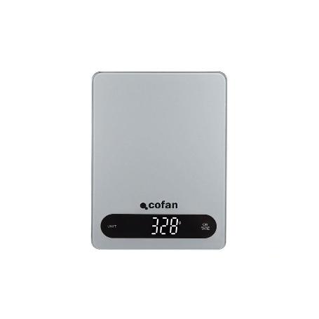 BÁSCULA DE COCINA DIGITAL 10 KG COLOR GRIS
