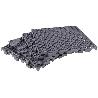 SET DE 4 UDS. LOSETA ALVEOLADA GRIS OSCURO DE PVC 33 X 33 X 2 CM