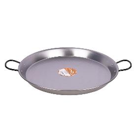 PAELLERA ACERO PULIDA Ø30CM